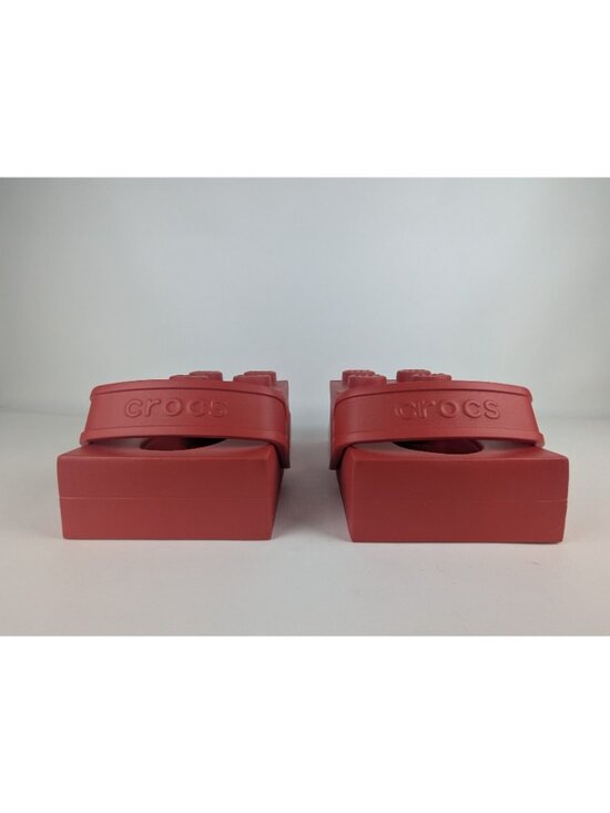 Crocs x  Brick Includes a  gift Triple Red Size  M5 / W7 NIB main image 13